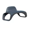 Banc urbain design en polyéthylène gris foncé Banc urbain design en polyéthylène gris foncé