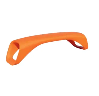 Banquette monobloc en plastique orange RAL 2004