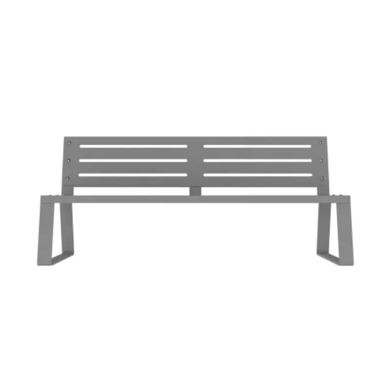 Banc urbain métal ajoueé Banc urbain métal ajoueé