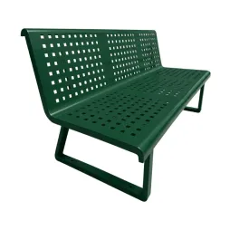 Banc public en métal Banc public en métal