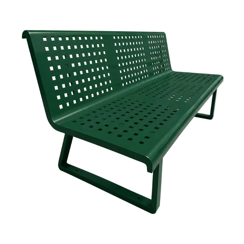 Banc public en métal Banc public en métal