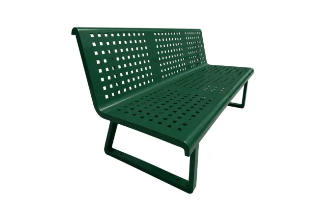 Banc public en métal Banc public en métal