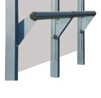 Assis-debout pour station de bus Conviviale® de Procity