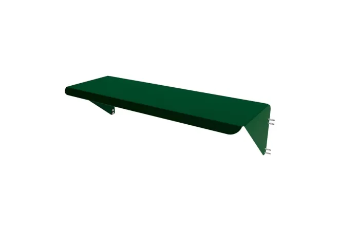 Banc d'attente d'rrêt de bus vert Banc d'attente d'rrêt de bus vert