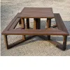 Table pique-nique pour 8 personnes en plastique recyclé Table pique-nique pour 8 personnes en plastique recyclé
