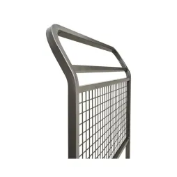 Barrière de ville gris Procity en tube d'acier Barrière de ville gris Procity en tube d'acier