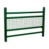Barrière de sécurité grillagée verte Barrière de sécurité grillagée verte