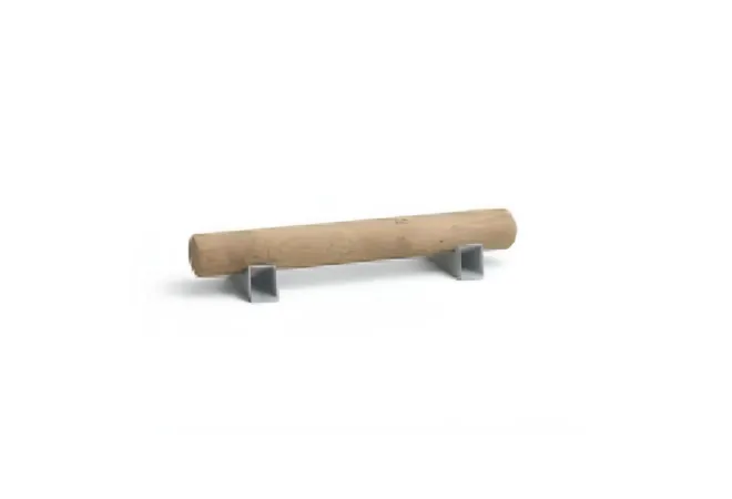 Chasse roue en rondin de sapin de classe 4, longueur 66 cm Chasse roue en rondin de sapin de classe 4, longueur 66 cm