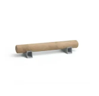Chasse roue en rondin de sapin de classe 4, longueur 66 cm