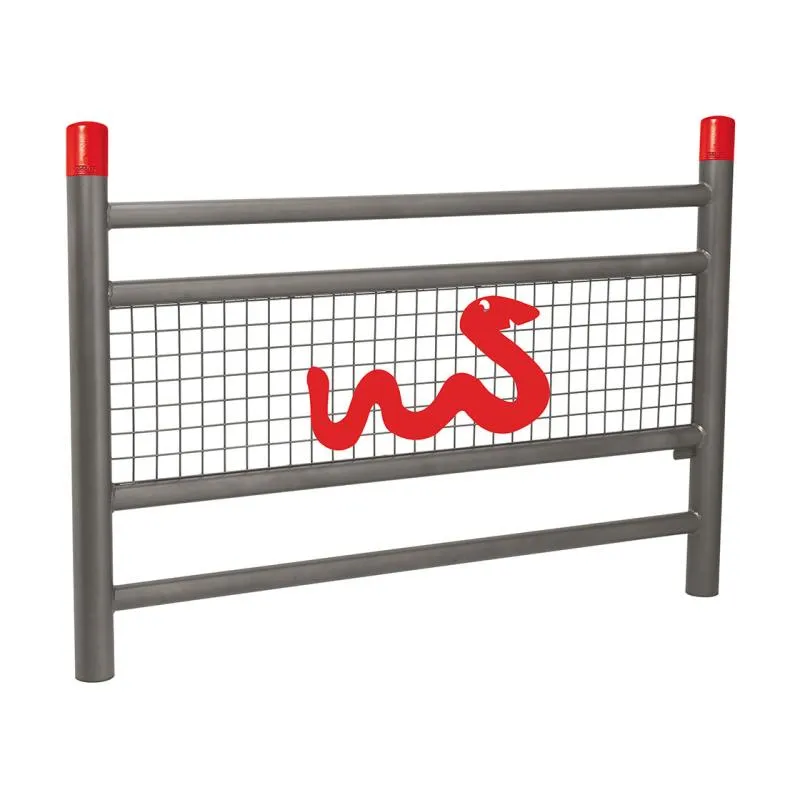 Barrière de ville pour école gris Procity avec animation serpent Barrière de ville pour école gris Procity avec animation serpent