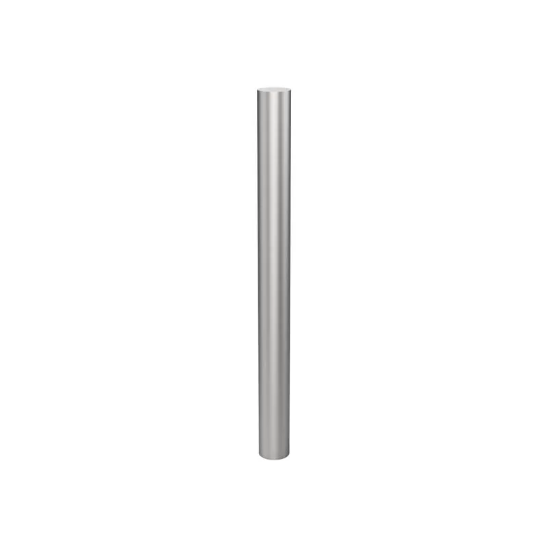 Potelet Inox brossé de Ø 76 mm Potelet Inox brossé de Ø 76 mm