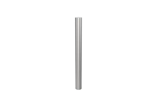 Potelet Inox brossé de Ø 76 mm Potelet Inox brossé de Ø 76 mm