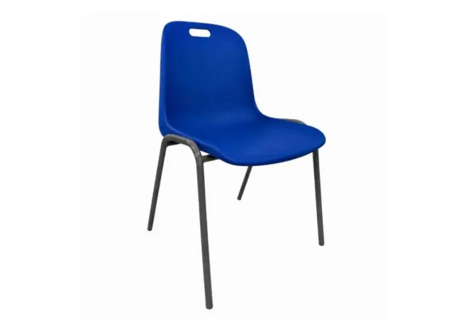 Chaise à coque bleu Chaise à coque bleu