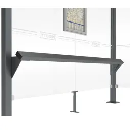 Banc assis debout pour abris urbain Banc assis debout pour abris urbain