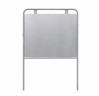 Panneau électoral - 2 candidats