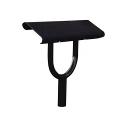 Banc assis debout en métal noir Procity