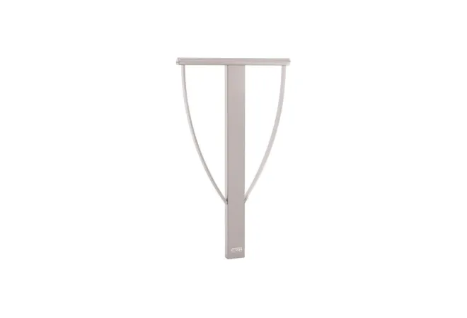 Support à vélo métal gris clair Support à vélo métal gris clair