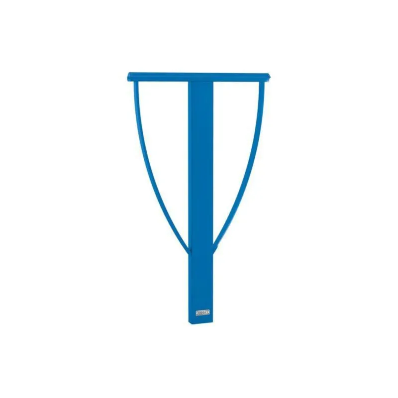 Support cycle en acier finition peinture bleue Support cycle en acier finition peinture bleue