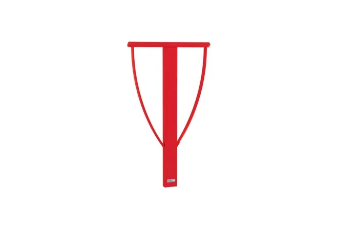 Support à vélo extérieur coloris rouge Support à vélo extérieur coloris rouge