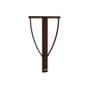 Appui pour cycle en métal finition marron Appui pour cycle en métal finition marron