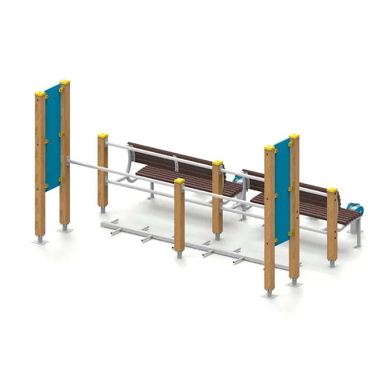 Équipement sportif extérieur Sénior 3 modules Équipement sportif extérieur Sénior 3 modules