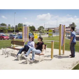 Module pédalier du parcours sportif séniors Module pédalier du parcours sportif séniors