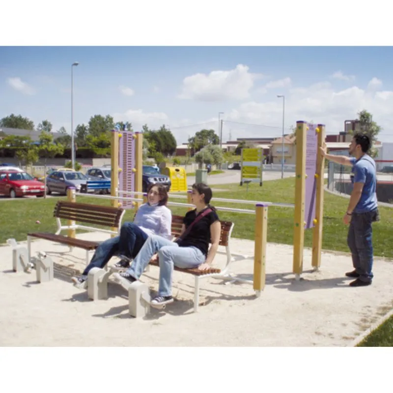 Module pédalier du parcours sportif séniors Module pédalier du parcours sportif séniors