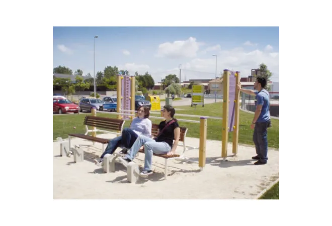 Module pédalier du parcours sportif séniors Module pédalier du parcours sportif séniors