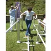 Module barres parllèles du parcours de santé pour séniors Module barres parllèles du parcours de santé pour séniors