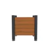 Jardinière urbaine de 85 L HPL effet lames Jardinière urbaine de 85 L HPL effet lames
