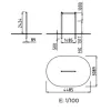 Dimensions du module sportif barre de traction Dimensions du module sportif barre de traction