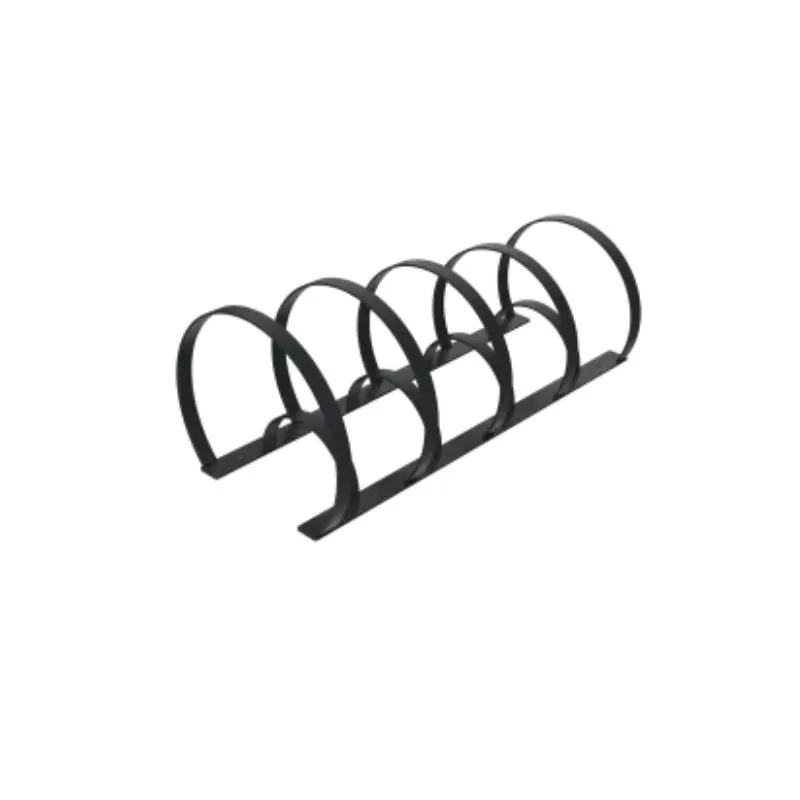Rack à vélos en métal gris anthracite - 8 places Rack à vélos en métal gris anthracite - 8 places