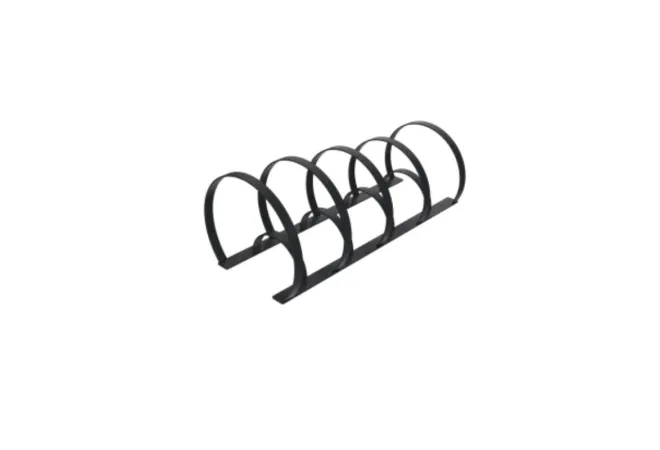 Rack à vélos en métal gris anthracite - 8 places Rack à vélos en métal gris anthracite - 8 places