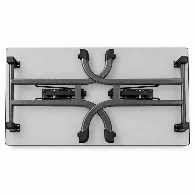 table pliante en mélaminé vue du dessous table pliante en mélaminé vue du dessous