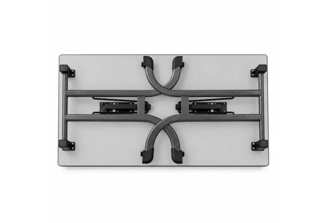 table pliante en mélaminé vue du dessous table pliante en mélaminé vue du dessous