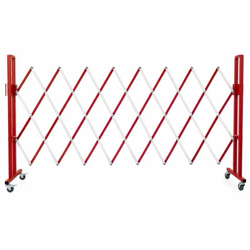 barrière tp extensible rouge et blanc barrière tp extensible rouge et blanc