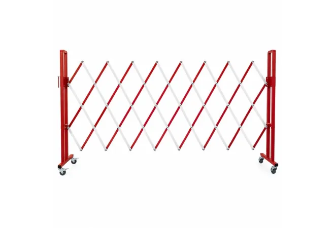barrière tp extensible rouge et blanc barrière tp extensible rouge et blanc