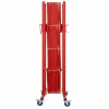 barrière de chantier extensible rouge et blanc barrière de chantier extensible rouge et blanc