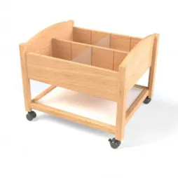 Meuble de rangement haut pour livres hêtre vernis Meuble de rangement haut pour livres hêtre vernis