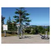 Agrès de fitness extérieur barres parallèle dans un parc Agrès de fitness extérieur barres parallèle dans un parc