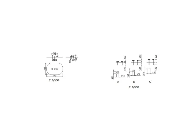 Dimensions de l'agrès sportif marches Dimensions de l'agrès sportif marches