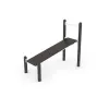 Agrès sportif extérieur - Banc abdominal incliné Agrès sportif extérieur - Banc abdominal incliné