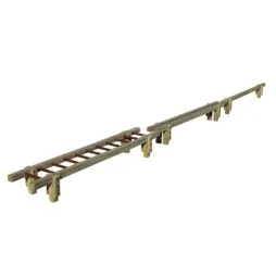 Barre d'équilibre en bois pour parcours sportif enfants Barre d'équilibre en bois pour parcours sportif enfants