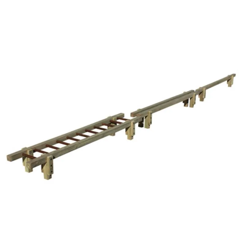 Barre d'équilibre en bois pour parcours sportif enfants Barre d'équilibre en bois pour parcours sportif enfants
