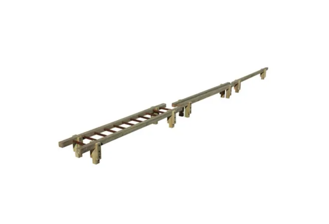 Barre d'équilibre en bois pour parcours sportif enfants Barre d'équilibre en bois pour parcours sportif enfants