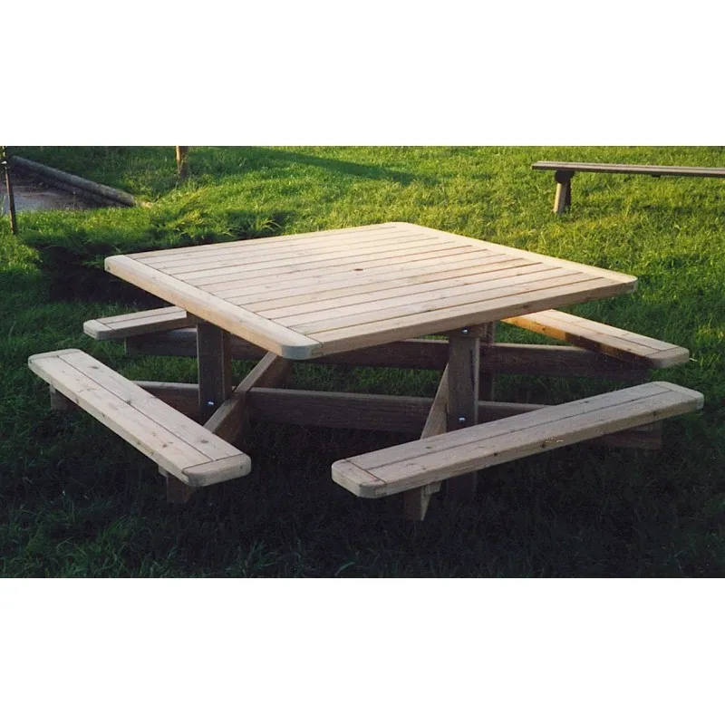 Table de picnic en pin Table de picnic en pin