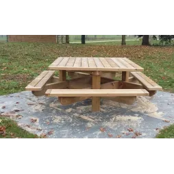 Table de picnic en pin Table de picnic en pin