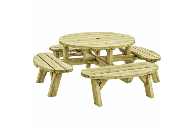 table de pique nique ronde pour 8 personnes table de pique nique ronde pour 8 personnes