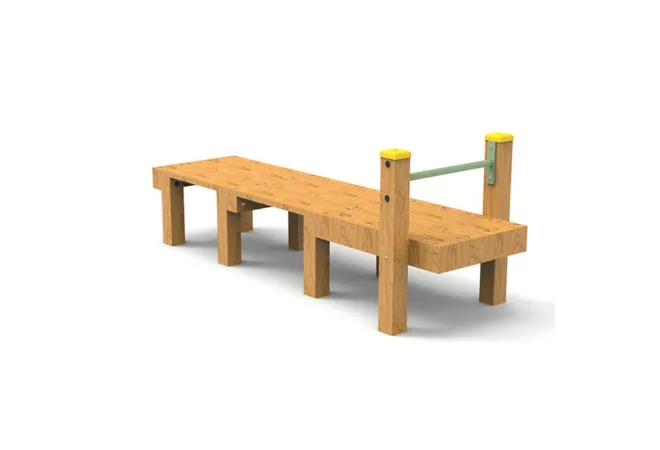 Module sportif en bois pour enfants Module sportif en bois pour enfants