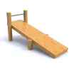 Banc abdominaux incliné pour parcours sportif enfant Banc abdominaux incliné pour parcours sportif enfant